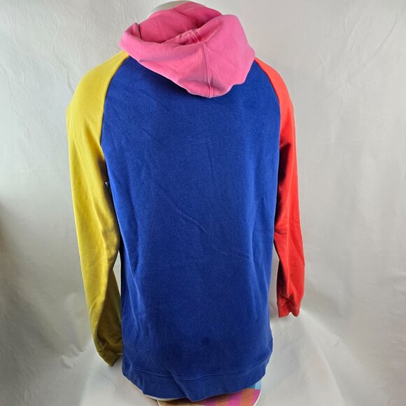 Jordan Mens Large Multicolor Graphic Hoodie Jumpman Retro 90s Style Pullover - Picture 7 of 11